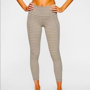 Athleta Stripe Salutation Leggings